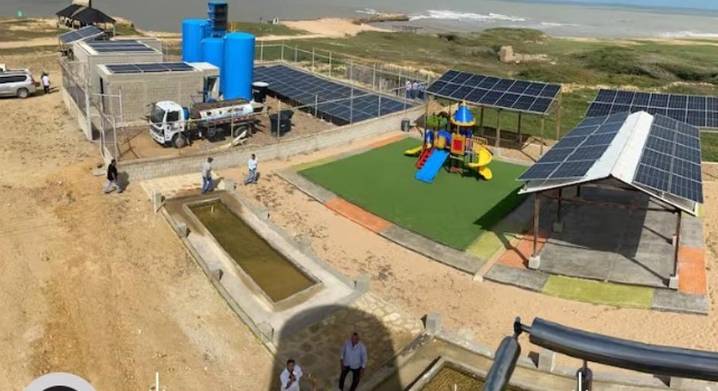 Puerto Estrella inaugurará planta desalinizadora solar para garantizar agua potable a comunidades
