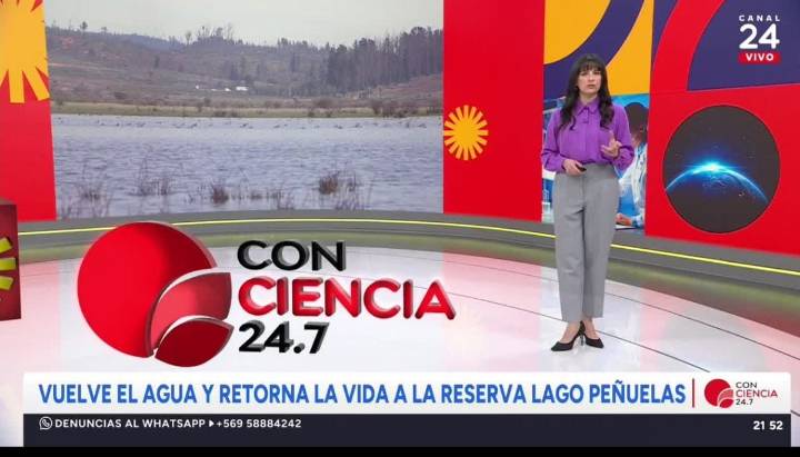 Revivamos Conciencia 24.7: la Reserva Nacional Lago Peñuelas comienza a recuperarse a pesar de sus amenazas