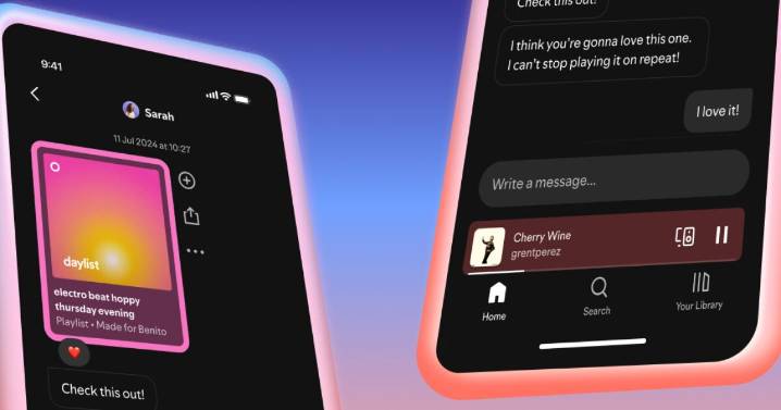 ¿Otra app para bloquear a tu ex? Spotify integra chats