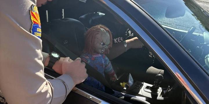 ‘Creepy doll,’ mannequin among HOV lane violations on Phoenix area freeways