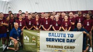 Commanders host boot camp for local military in partnership with USAA