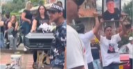 Qué joyas: al asesinado criminal “Mono rolex” lo despidieron con fiesta en Manrique