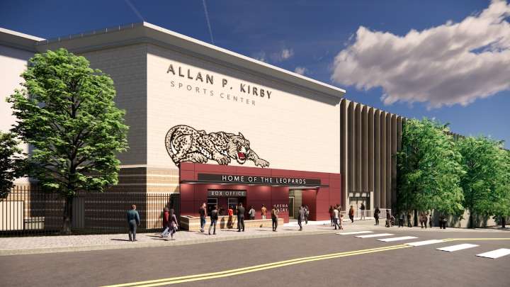A 382-square-foot leopard? Easton board rejects Lafayette College signage request.