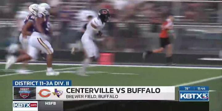 Centerville runs past Buffalo in rivalry matchup