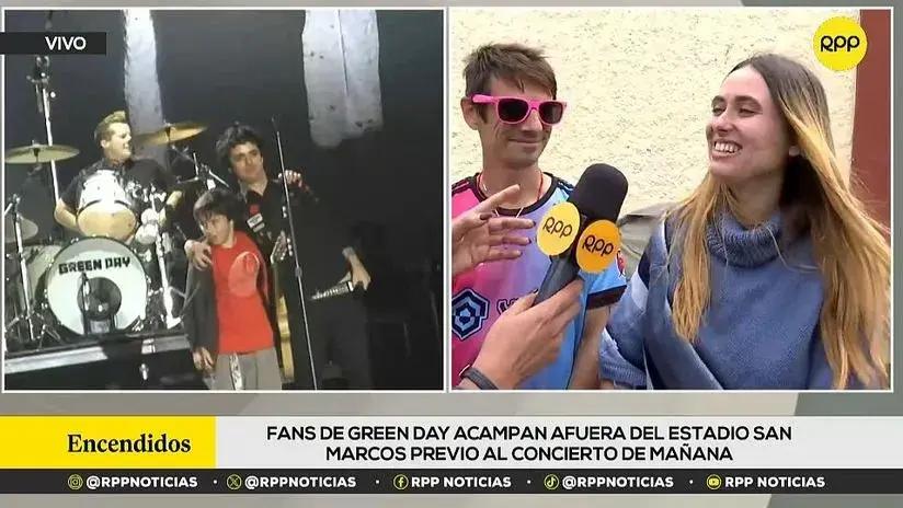 Expectativa en los exteriores del Estadio San Marcos a un día del concierto de Green Day