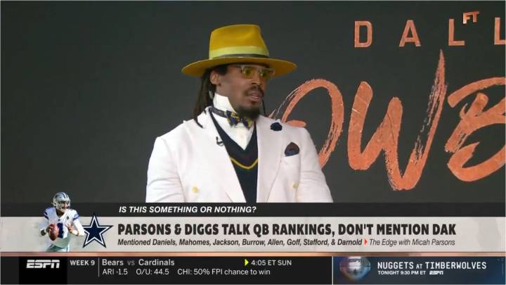 ESPN makes major decision over Cam Newton's future on First Take alongside Stephen A. Smith and Molly Qerim