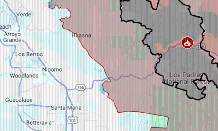 Map: Gifford Fire perimeter and evacuation updates