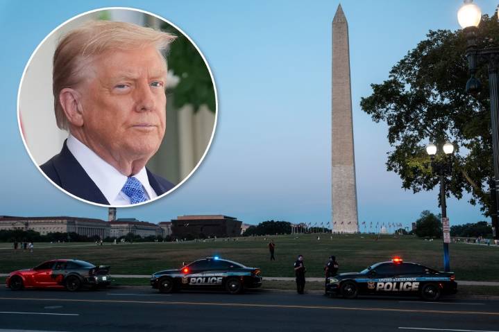 Trump vows to stamp out crime, homelessness in Washington, D.C.