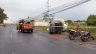 Carambola sobre la federal Puebla-Tehuacán deja cuatro lesionados