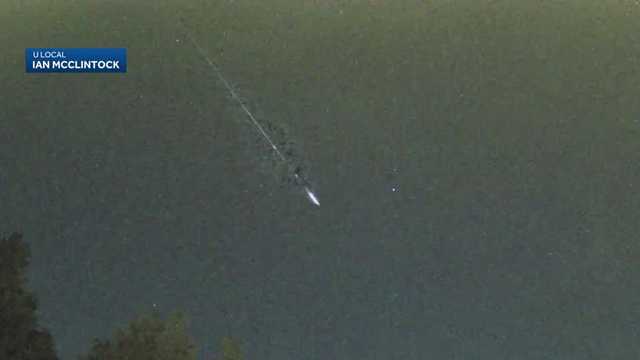 Video captures fireball streaking across New Hampshire sky Sunday night