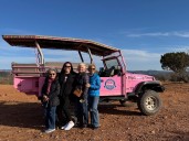 My sisters, mom, and I go to a new place every year in honor of my late dad's birthday. It's brought us closer together.