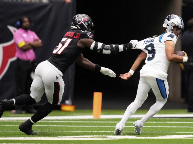C.J. Stroud's TD pass helps Texans defeat Panthers 20