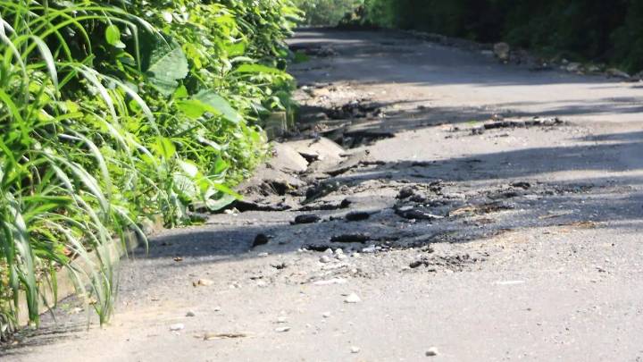 Deslave en Barranca del río Jamapa: fuertes lluvias bloquearon la carretera federal Coscomatepec