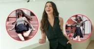 Anne Hathaway sufre aparatosa caída en el rodaje de “El Diablo Viste a la Moda 2″ y su reacción causa furor en redes