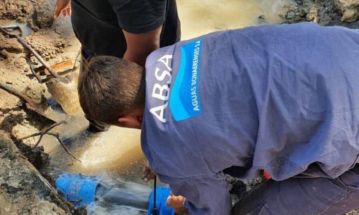 Este martes cortan el agua en un sector de la ciudad