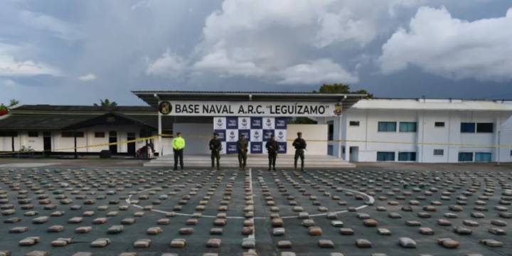 Operativo permitió la incautación de una tonelada de marihuana ‘creepy’ en Amazonas