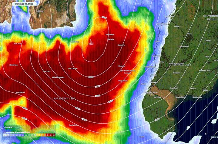 Cuando llega la tormenta de Santa Rosa a Entre Ríos: en qué zonas llovería más