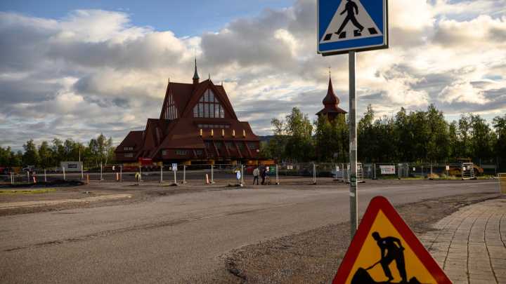 This Swedish church is moving 3 miles down the road. It’s relocating before a mine swallows the town