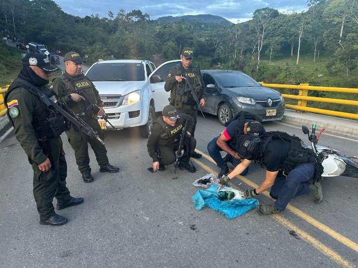 Policía frustró atentado terrorista en el Huila