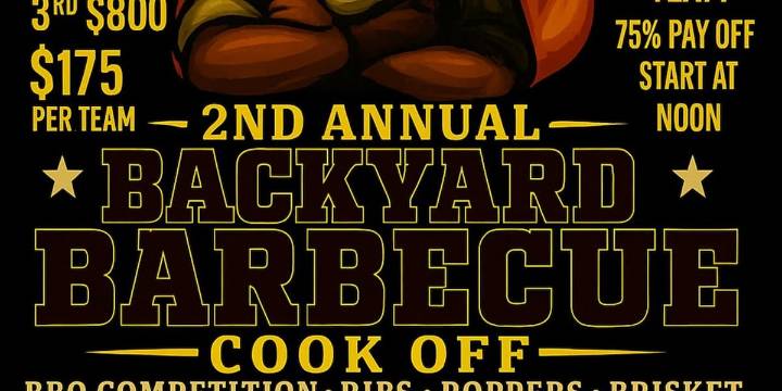 2nd Annual Backyard Barbecue Cookoff benefits Pampa VFW