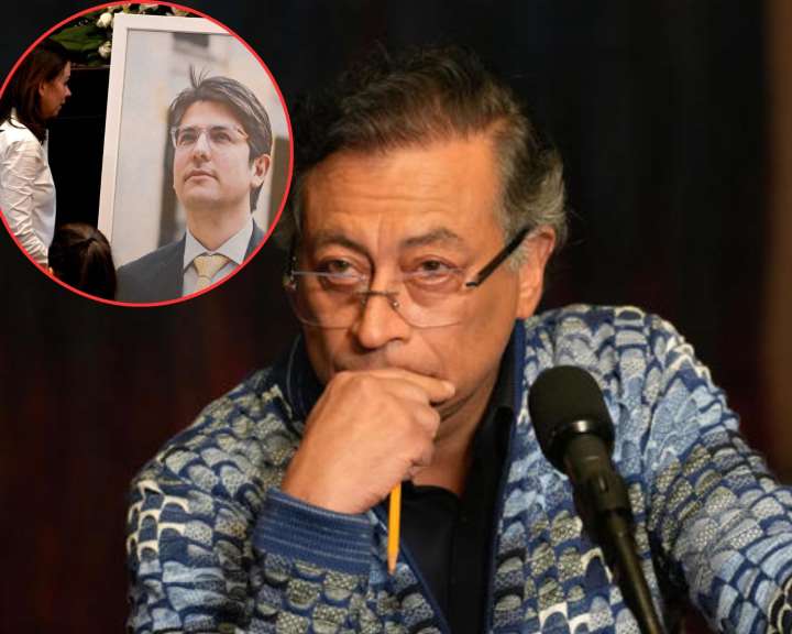 Petro reveló la razón por la que no asistió al sepelio de Miguel Uribe Turbay