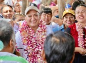 Caminan colonias de Tehuantepec con Nino Morales