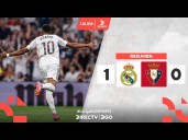 Real Madrid vs. Osasuna (1-0): video, resumen y gol por LaLiga