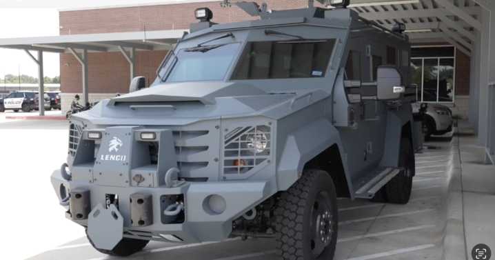 New armored rescue vehicle in Brazos County helps law enforcement agencies in high