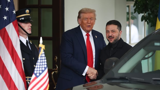 Security guarantees for Ukraine unclear, as Trump says they don't involve U.S. ground troops