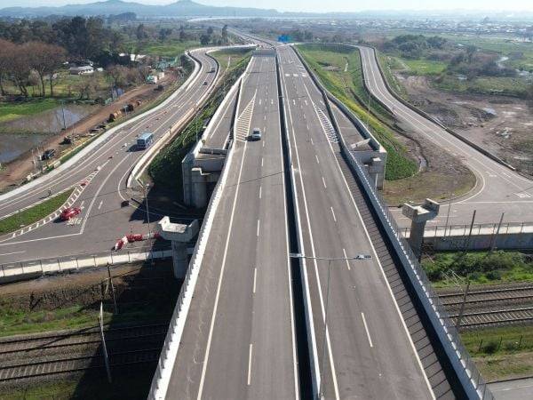 Se abrieron orejas del Puente Industrial en San Pedro de la Paz