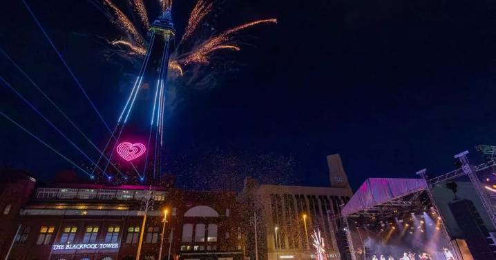Blackpool Illuminations 2025 switch-on in pictures as Olly Murs does the honours