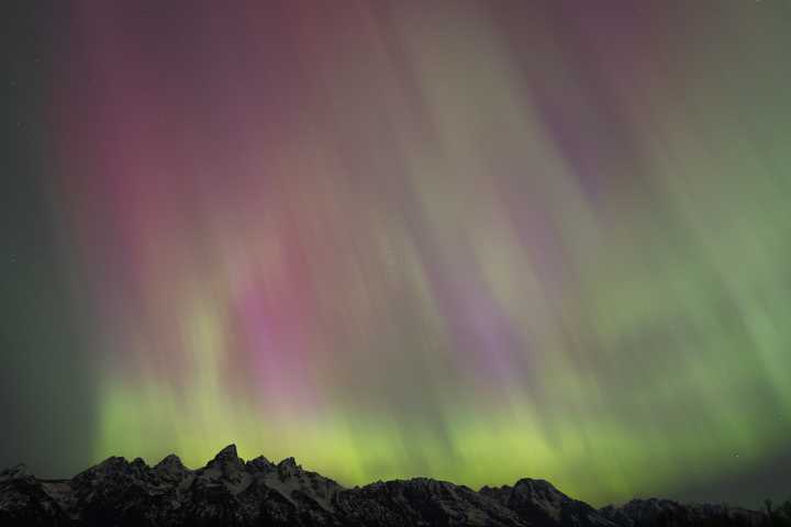 Aurora borealis possible over northern Wyo; moon, rain might interfere