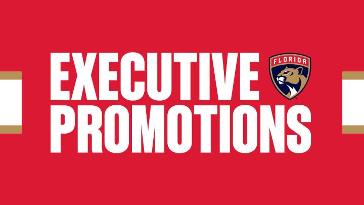 Florida Panthers Announce Executive Team Promotions & Expanded Roles