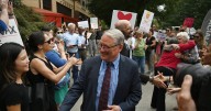 PHOTOS: Supporters cheer resigning CDC leaders
