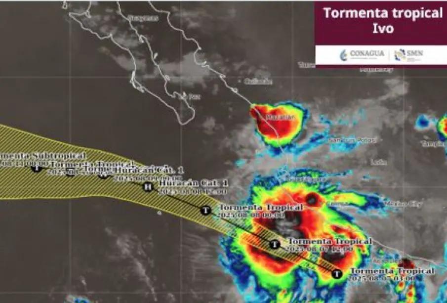 ¿Qué efectos dejará la tormenta tropical Ivo en Baja California Sur?