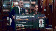 Mexico's president says she will be giving away ticket to 2026 World Cup's first match