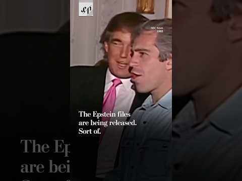 The Epstein files are being released. Sort of.