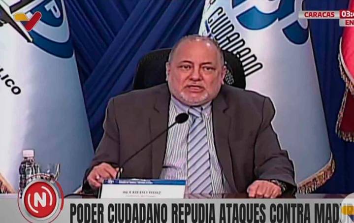 Defensor del Pueblo rechaza acciones de EEUU contra Venezuela