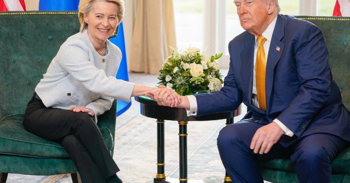 Trump amenaza a la UE con aplicar 35% de aranceles si no cumple con la promesa de inversión de 600.000 millones