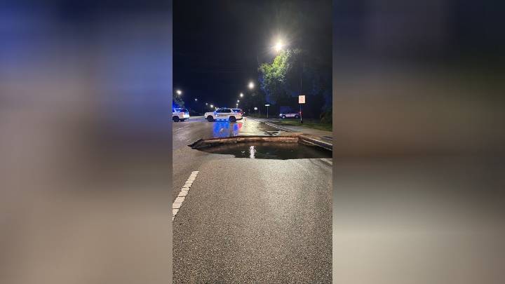 Child pulled into storm drain, hospitalized after water main break: SCSO