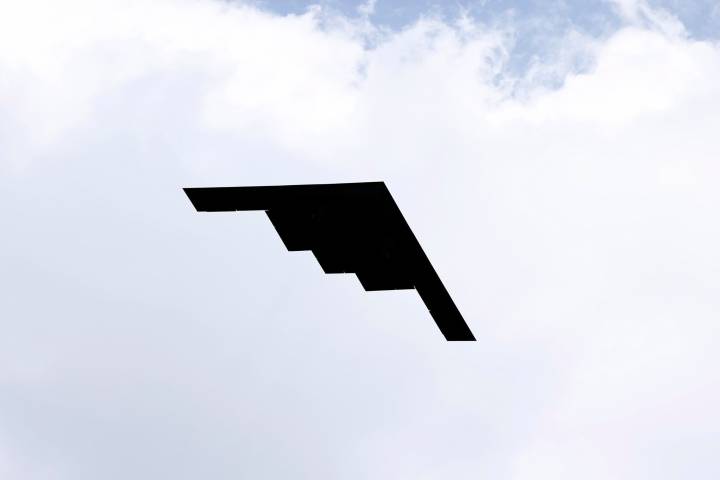 B-2 stealth bombers flown into Alaska base ahead of Trump