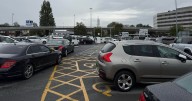 'Utter chaos' at Manchester Airport pick-up as motorists get stuck in nightmare queues for an hour