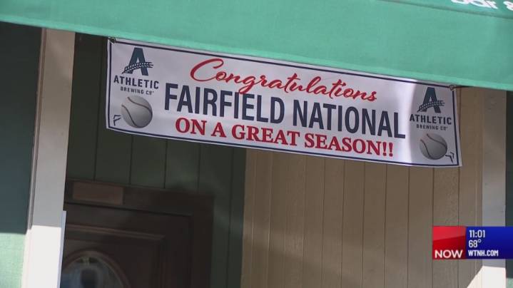 Fairfield fans showing their support ahead of Little League World Series US final