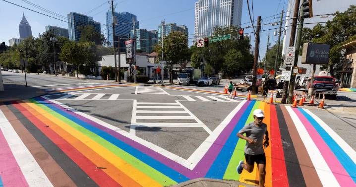 Atlanta will keep its Midtown rainbow crosswalks despite federal pushback