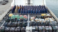 The Coast Guard seized a record 76,000 pounds of drugs this summer off Central and South America