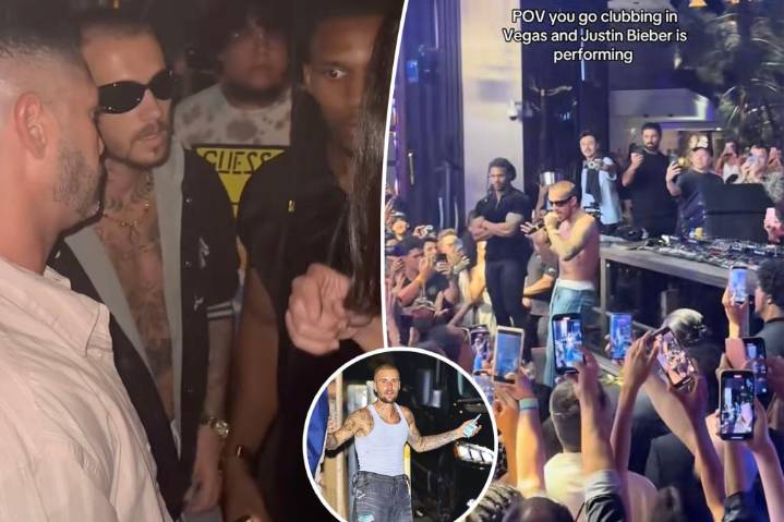Justin Bieber impersonator tricks Vegas nightclub into letting him perform