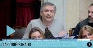 Máximo desafió a Milei y le envió un picatísimo mensaje por sus ataques a Néstor Kirchner