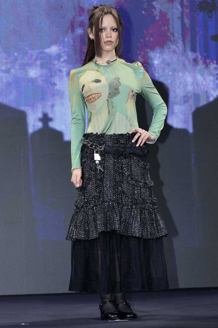 Jenna Ortega’s Shirt is the Stuff of Nightmares