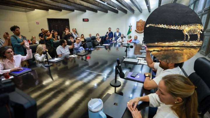 Aprueba San Pedro recibir en comodato por 30 años al fósil 'Einstein'