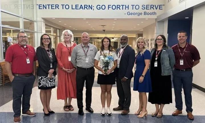 BCSC starts new year by honoring its "Teacher of the Year'